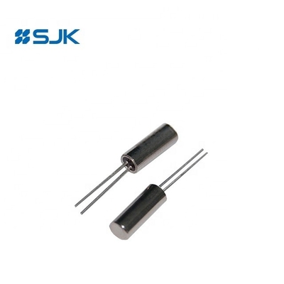 32.768KHz SJK থ্রু-হোল ক্রিস্টাল ইউনিট 2 * 6 মিমি বা 3 * 8 মিমি টিউনিং ফর্ক ক্রিস্টাল শিল্পের জন্য