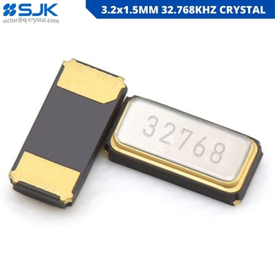 3215 SMD 32.768kHz ঘড়ি ক্রিস্টাল 3.2x1.5 মিমি 2pin 6pF 7pF 12.5pF 20ppm -SJK- শিপিং EMS
