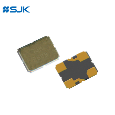 উচ্চ ফ্রিকোয়েন্সি SMD 2520 SAW ফিল্টার Amplitude Low Loss Saw Component জন্য 1568MHz
