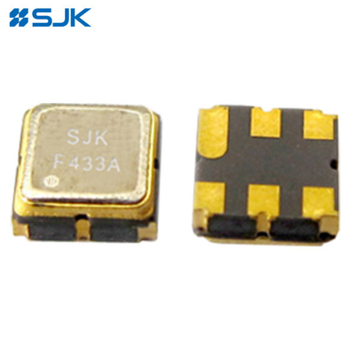 SMD DCC6 SAW ফিল্টার 3.8 X 3.8 প্রশস্ত ফ্রিকোয়েন্সি রেঞ্জ RoHS সম্মতি