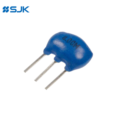ডিআইপি টাইপ 3 পিন জেডটিটি সিরামিক রেজোনার 1.79MHz ~ 60MHz টেলিযোগাযোগের জন্য