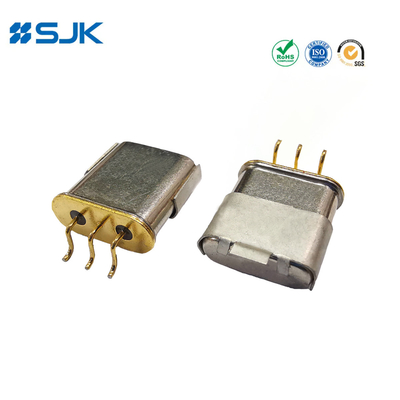 এসএমডি টাইপ 3 পিন 49 টিএমজে ক্রিস্টাল ফিল্টার 10.7MHz চ্যানেল স্পেসিং 12.5KHz 3dB ±3.75KHz ব্যান্ডউইথ