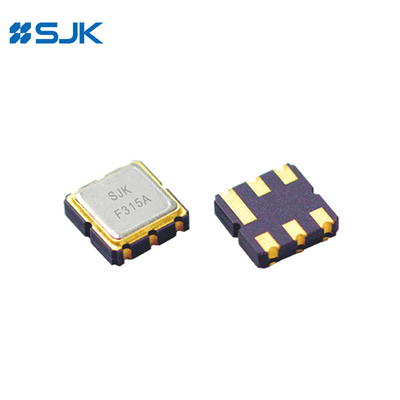 433.92MHz ±75KHz বেতার যোগাযোগের জন্য ছোট 3 * 3 মিমি আকারের DCC6C সিও রেজোনেটার