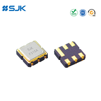 433.92MHz Saw Resonator DCC6C 3*3mm আকার লোড ক্যাপাসিটেন্স 10pF /- 50KHz