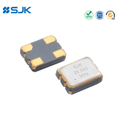 26MHz 3.3V TCXO 2520 ক্লিপড সাইন ওয়েভ আউটপুট ±0.5ppm -40- 85C উচ্চ ফ্রিকোয়েন্সি স্থিতিশীলতা
